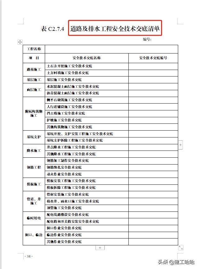 全套工程施工安全管理臺賬，5.1萬字、13項目，種類全面表格齊全（工程安全生產(chǎn)臺賬范本表格）