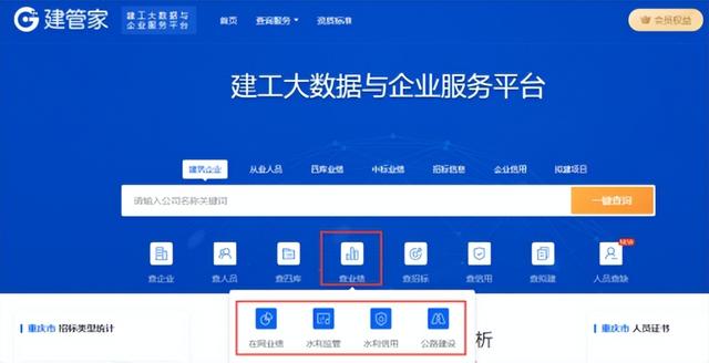 精細化查詢建筑業(yè)績，這個平臺趕緊用起來（建筑行業(yè)大數(shù)據(jù)綜合查詢平臺）