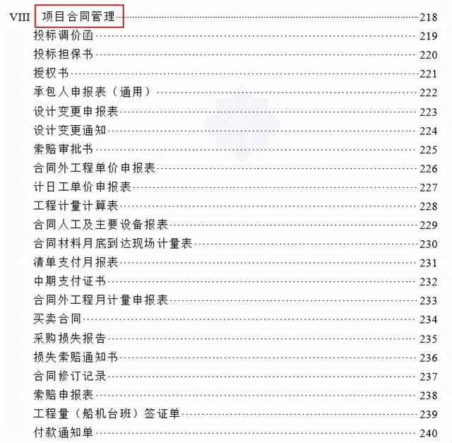工程項目管理人員必備：全套項目管理表格，非常全面，直接拿去用