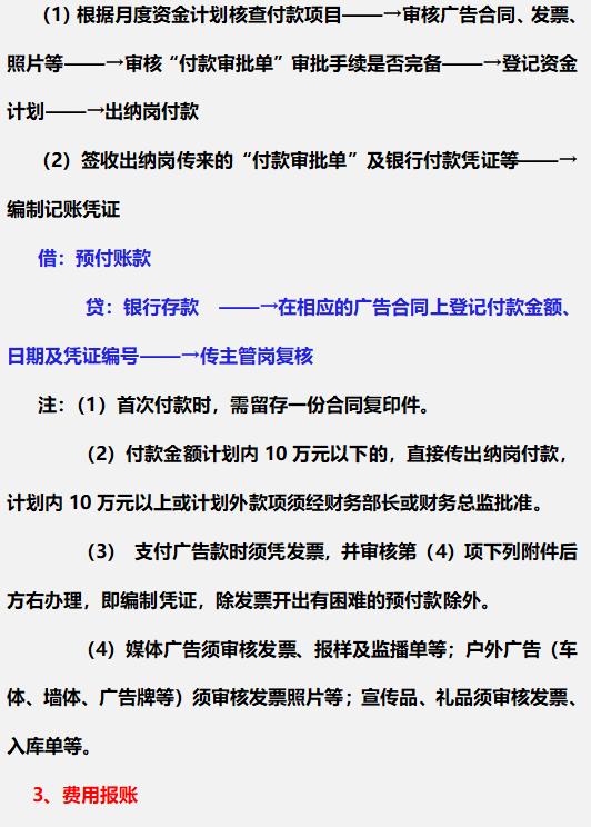 財(cái)務(wù)總監(jiān)：這才是財(cái)務(wù)部各崗位的詳細(xì)工作流程，內(nèi)容清晰明了（財(cái)務(wù)總監(jiān)工作流程圖文檔）
